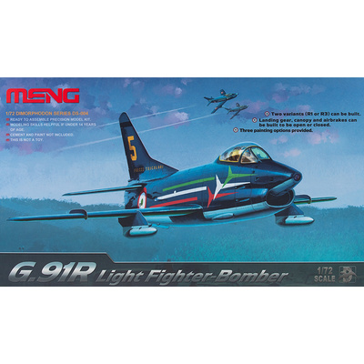 DS-004 Meng 1/72 Итальянский лёгкий штурмовик G. 91R/1 & R/3