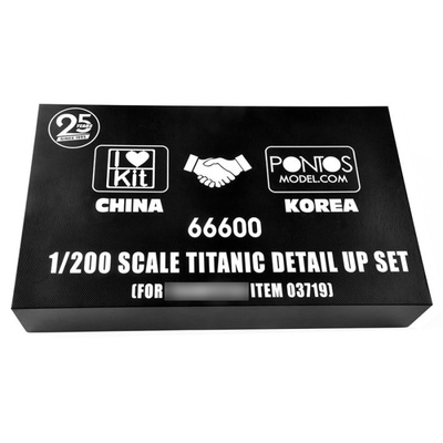 66600 I Love Kit 1/200 Set of Add-ons for Titanic