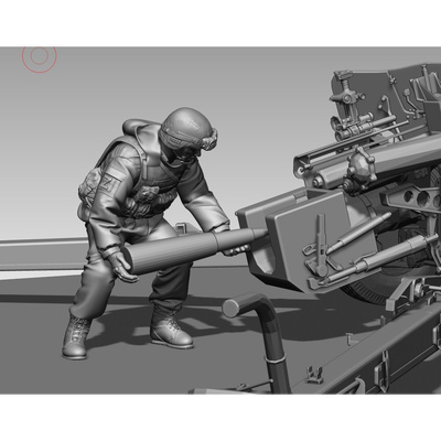 FL35008 GE Models 1/35 Наводчик МТ-12 Рапира СВО