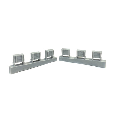 ZA72208 Zebrano 1/72 45 mm Shot box (USSR), 6 pcs.
