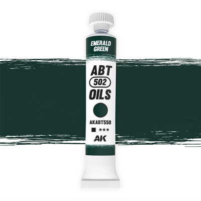 AKABT550 Abteilung 502 Масляная краска Изумрудно-зеленый / Emerald Green
