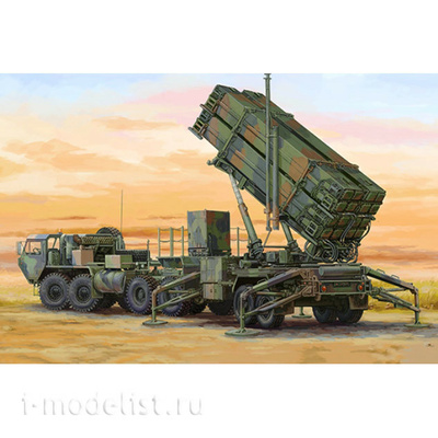 07157 Трубач 1/72 ЗРК M983 HEMTT & M901 LAUNCHING STATION OF MIM-104F PATRIOT