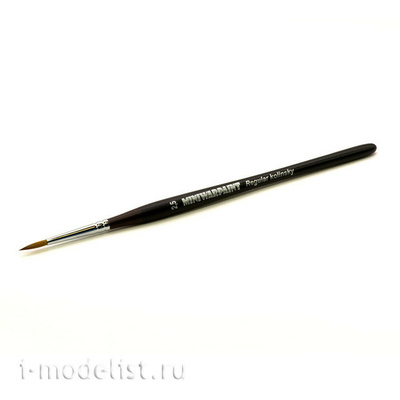 T-005 MiniWarPaint КИСТЬ №2,5 СЕРИИ REGULAR