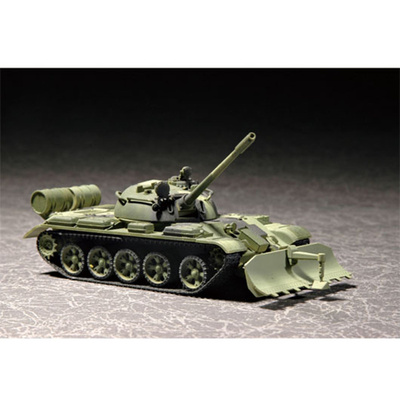 07284 Трубач 1/72 Русский танк Т-55 с БТУ-55 (по лицензии ОмскТрансМаш)