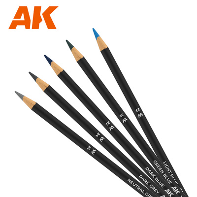 AKКМБ14 AK Interactive Набор карандашей для везеринга 