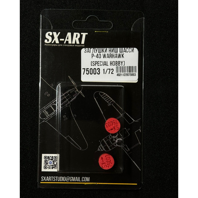 75003 SX-Art 1/72 Заглушки ниш для P-40 Warhawk (Special Hobby)