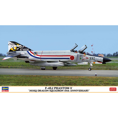 02405 Hasegawa 1/72 Многоцелевой истребитель F-4EJ '303SQ Dragon Squadron 10th Anniversary' (Limited Edition)