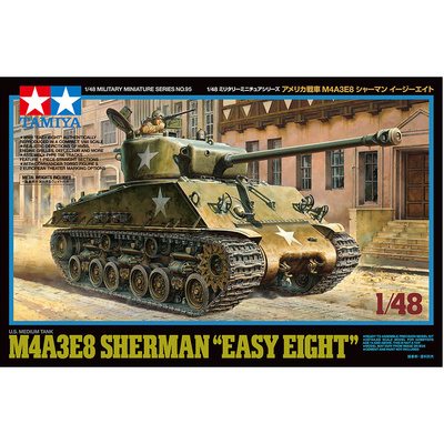 32595 Tamiya 1/48 Танк M4A3E8 Sherman
