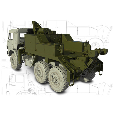 35272 Miniarm 1/35 Конверсионный набор, машина техподдержки МТП-А2