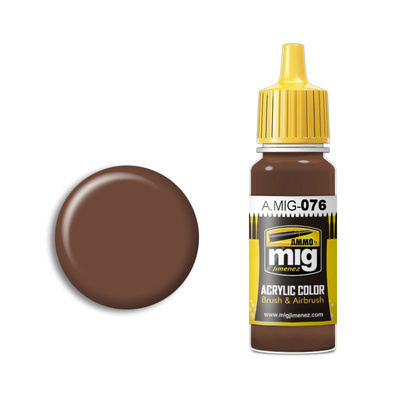 AMIG0076 Ammo Mig Краска акриловая BROWN SOIL (коричневая земля)