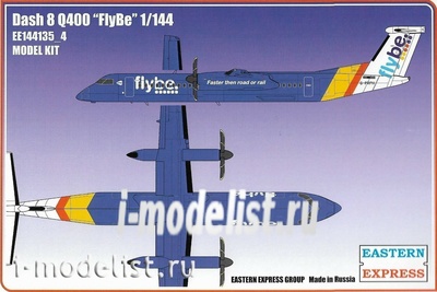 144135-4 Восточный Экспресс 1/144 Dash 8 Q400 FlyBe