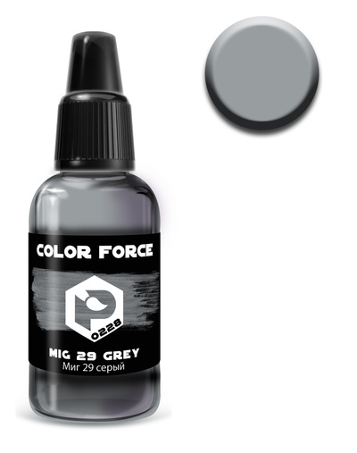 art.0228 Pacific88 Paint for airbrushing the gray MiG-29 (MiG 29 grey)