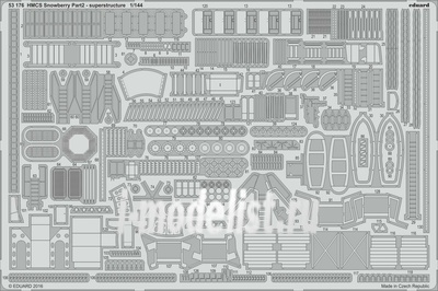 53176 Edward 1/144 photo Etching HMCS Snowberry part 2, main add-in