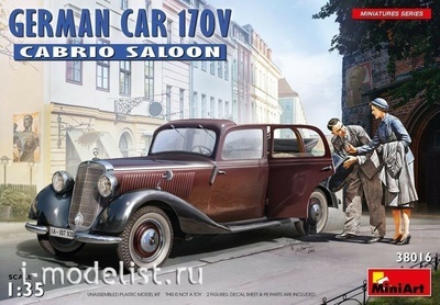38016 MiniArt 1/35 Немецкий кабриолет 170V