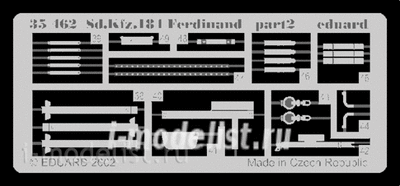 35462 1/35 Eduard photo etched parts for Ferdinand