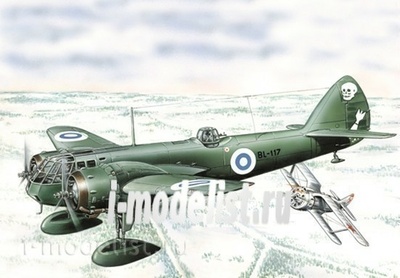 72262 Восточный экспресс 1/72 Легкий бомбардировщик «Бленхейм» Mk. I 