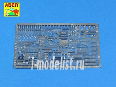 25 002 Aber 1/25 Фототравление для German tool holders - late used from 1943 1:25 scale model