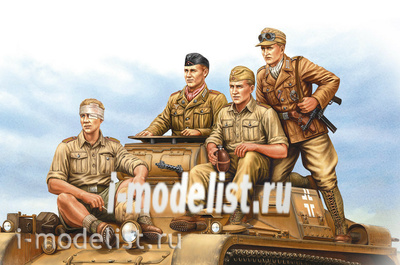 84409 Hobby Boss 1/35 Немецкий танковый экипаж