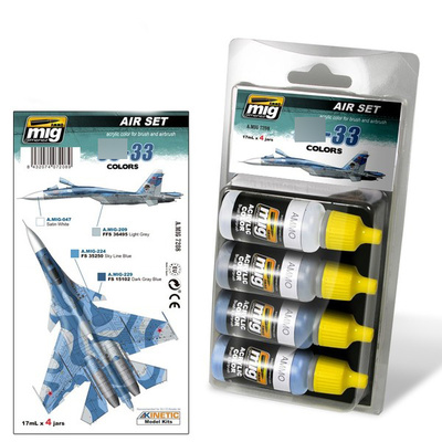 AMIG7208 Ammo Mig C-33 COLORS / ЦВЕТА C-33