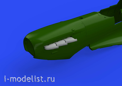 648580 Eduard 1/48 Addition to the Spitfire Mk model. I exhaust pipes