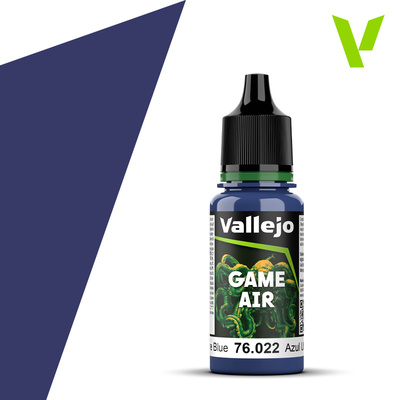 76022 Vallejo Акриловая краска Game Air Ультрамарин синий / Ultramarine Blue