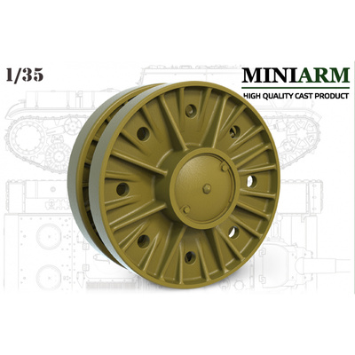 35229 Miniarm 1/35 КВ-1С/85/Т/14 Узкие усиленные опорные катки (Обр.43г)
