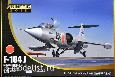 K48080 Kinetic 1/48 F-104J Starfighter J.A.S.D.F