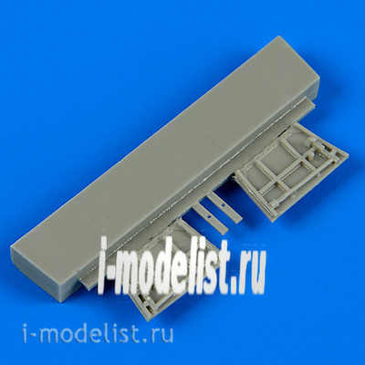 QB72 449 QuickBoost 1/72 Набор дополнений к Gloster Gladiator cockpits door