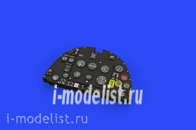 644007 Eduard 1/48 Панель приборов Spitfire Mk. IX ранний