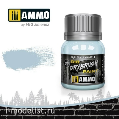 AMIG0613 Ammo Mig drybrush acrylic Paint light blue