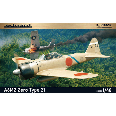 82212 Eduard 1/48 Fighter A6M2 Zero Type 21