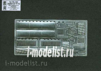 35179 Aber 1/35 Фототравление для German tank destroyer Sd.Kfz.162 Jagdpanzer IV A-0 - vol. 2 - additional set - fenders	