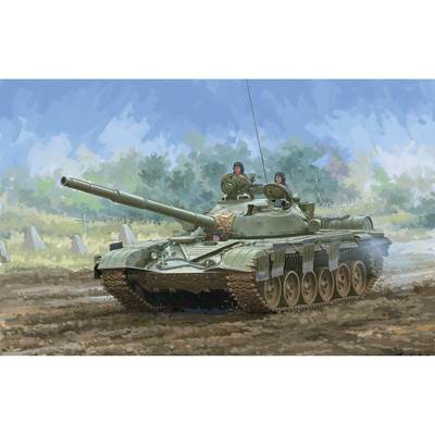 09603 Трубач 1/35 Российский танк Т-72М (по лицензии УВЗ)