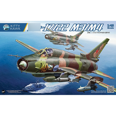 KH80144 Zimi Model 1/48 Российский истребитель С-17/22 M3/M4