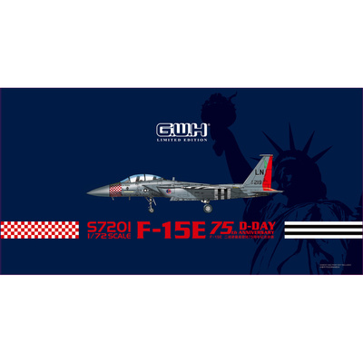 S7201 Great Wall Hobby 1/72 Самолет F-15E 75th D-Day Anniversary