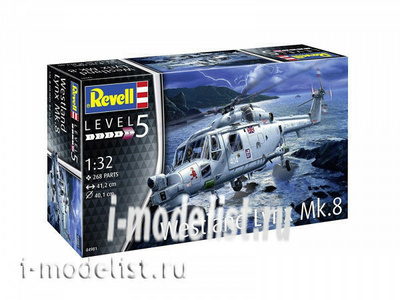 04981 Revell 1/32 Британский вертолет Westland Lynx MK.8