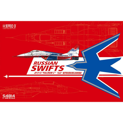 S4814 Great Wall Hobby 1/48 Самолет М-29 9-13 (Пилотажная Группа Стрижи)