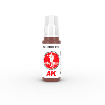 AK11434 AK Interactive Acrylic paint RED BROWN – FIGURES (red-brown) 17 ml