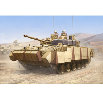 01532 Трубач 1/35 БМП-3 (ОАЭ) с активной броней и комбинированными экранами