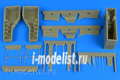 2215 Aires 1/32 Набор дополнений T-28 Trojan wheel bay