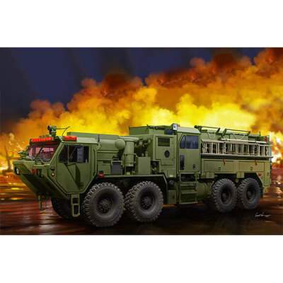 01067 Трубач 1/35 Американская пожарная машина M1142 HEMTT TFFT