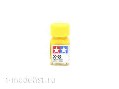 80008 Tamiya X-8 Lemon Yellow (Lemon yellow) Enamel paint