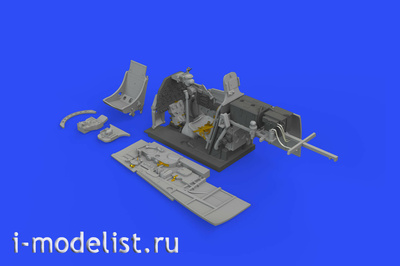 648489 Eduard 1/48 Набор дополнений P-51D-5 кабина