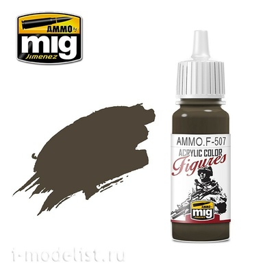 AMMOF507 Ammo Mig Акриловая краска MATT EARTH FS-34088 / ЗЕМЛЯНОЙ МАТОВЫЙ