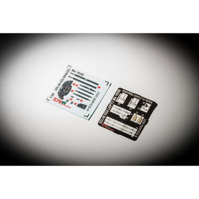 3DL48032 Eduard 1/48 3D декаль для Me 163B SPACE