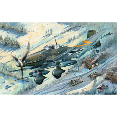03218 Трубач 1/32 Самолет Junkers Ju 87G-2 Stuka