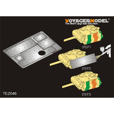 TEZ046 Voyager Model Окрасочные маски камуфляжа для Notмецких AFV времен Второй мировой войны #2