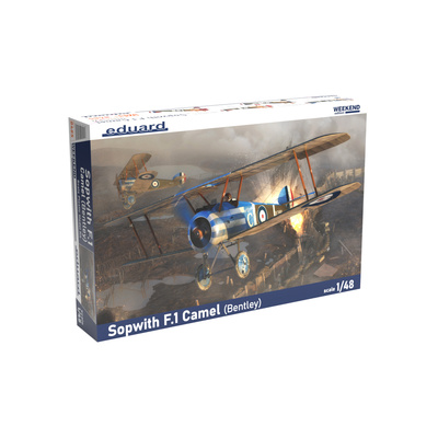 8485 Eduard 1/48 Истребитель Sopwith F.1 Camel с двигателем Bentley BR.1 версия Weekend