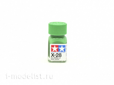 80028 Tamiya X-28 Park Green (Herbal green) Enamel paint