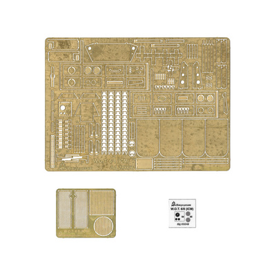 035349 Микродизайн 1/35 Набор фототравления на модель W/O/T 6/8 (ICM)